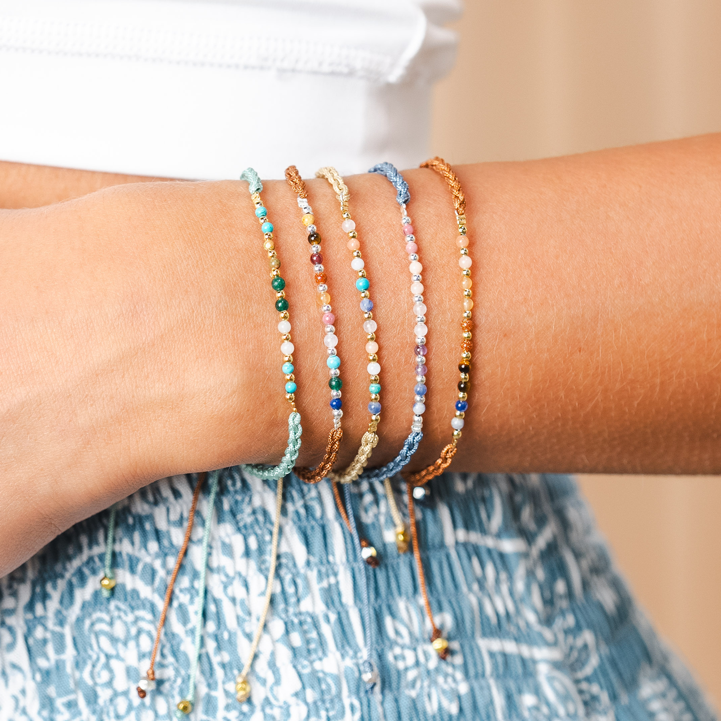 Rajas Namaste Bracelet from Lotus and Luna