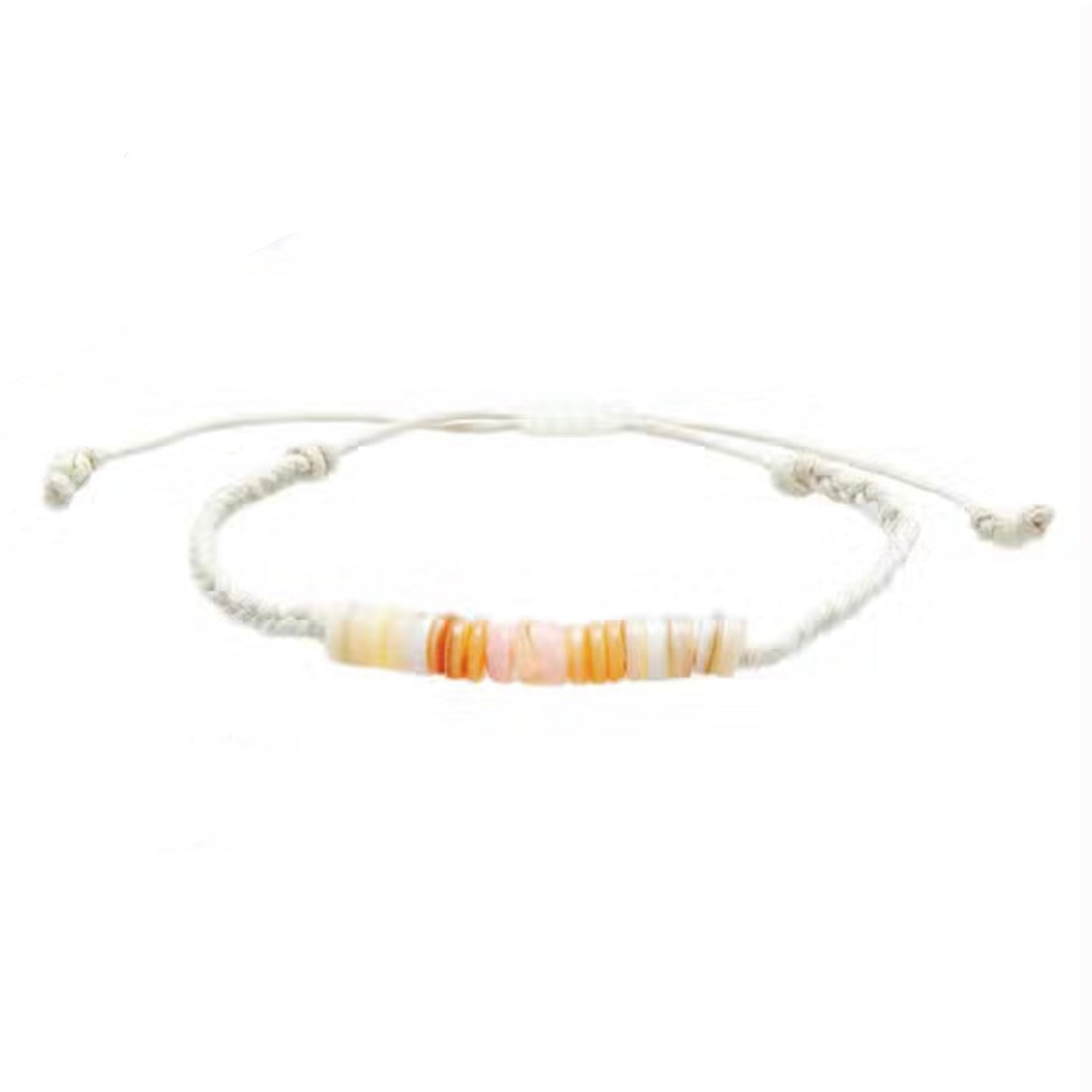 Armbånd - Puka flettet (ass.)