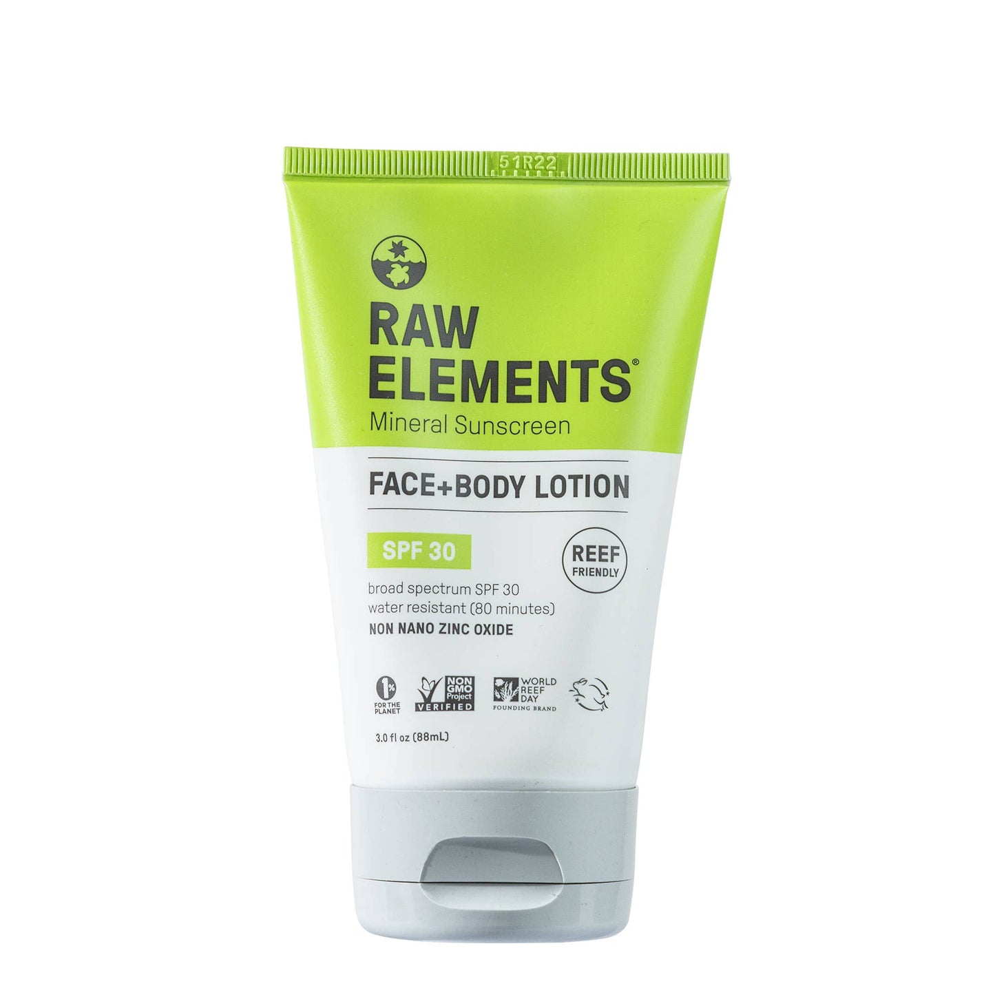 Raw Elements - RAW ELEMENTS FACE AND BODY TUBE SPF 30