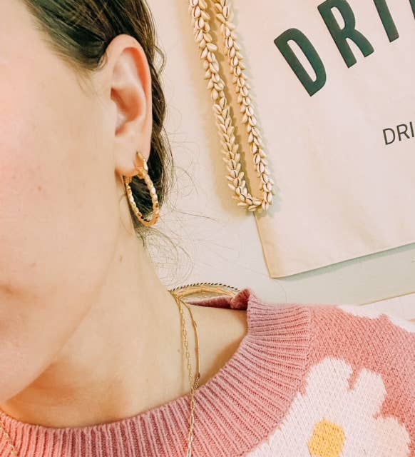 Earrings - Gold Filled Hoop Earring