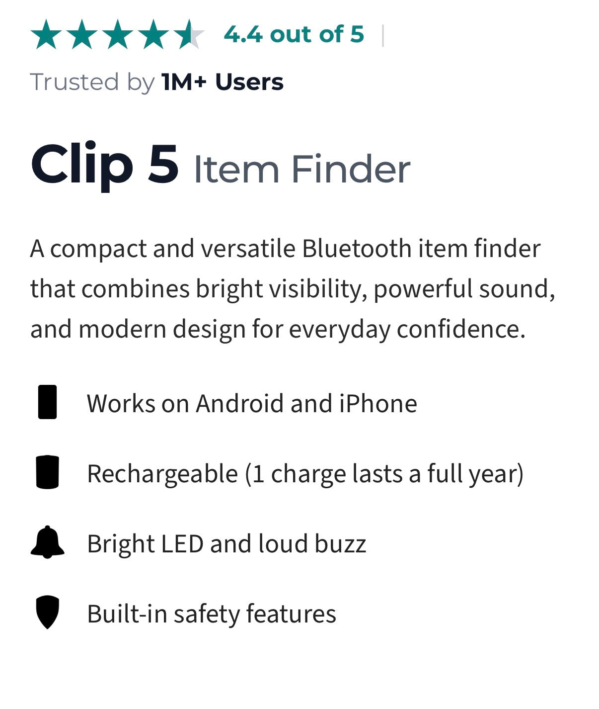 Pebblebee Clip