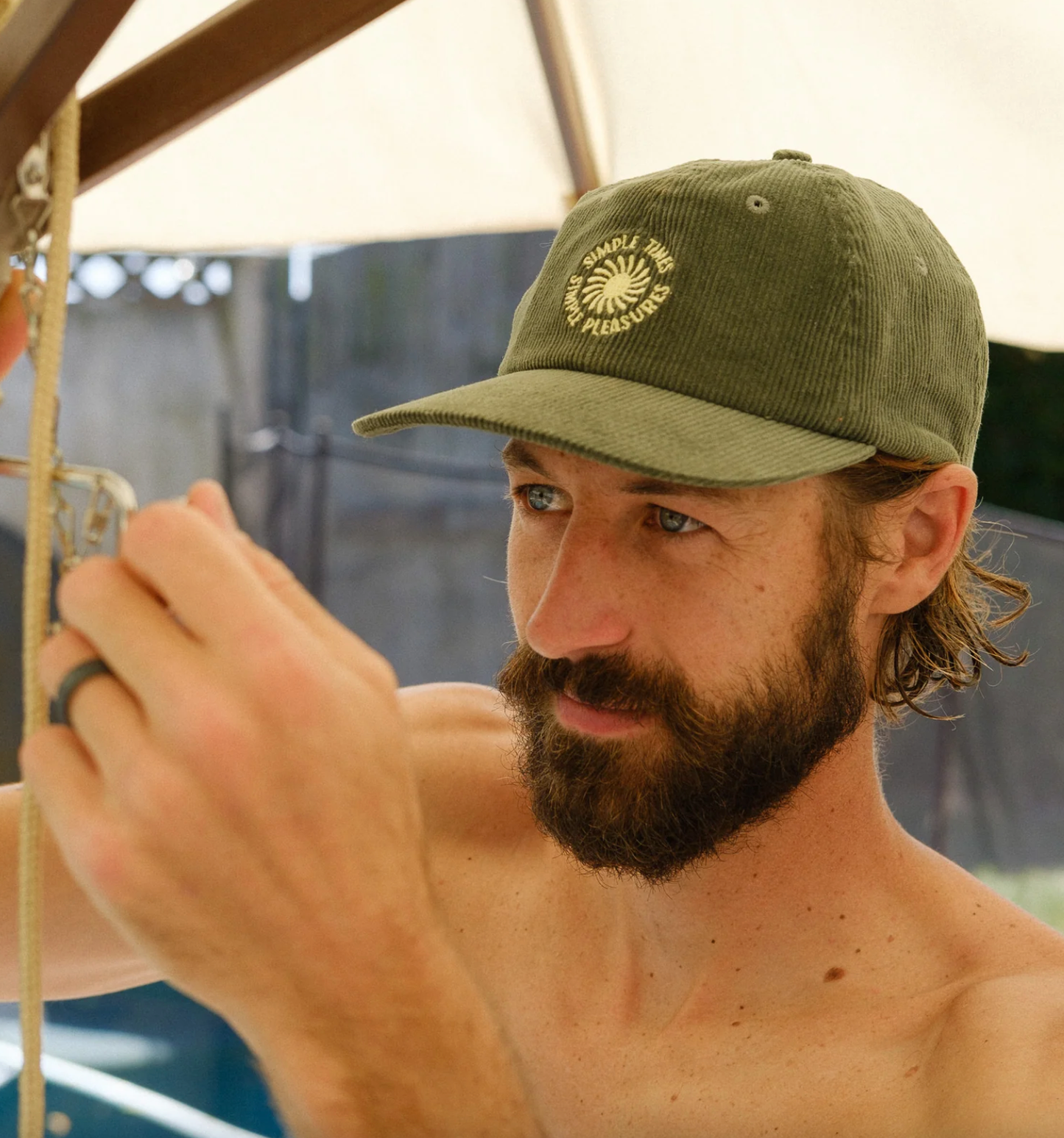Sundream - Horizon, caps - Oliven (Unisex)