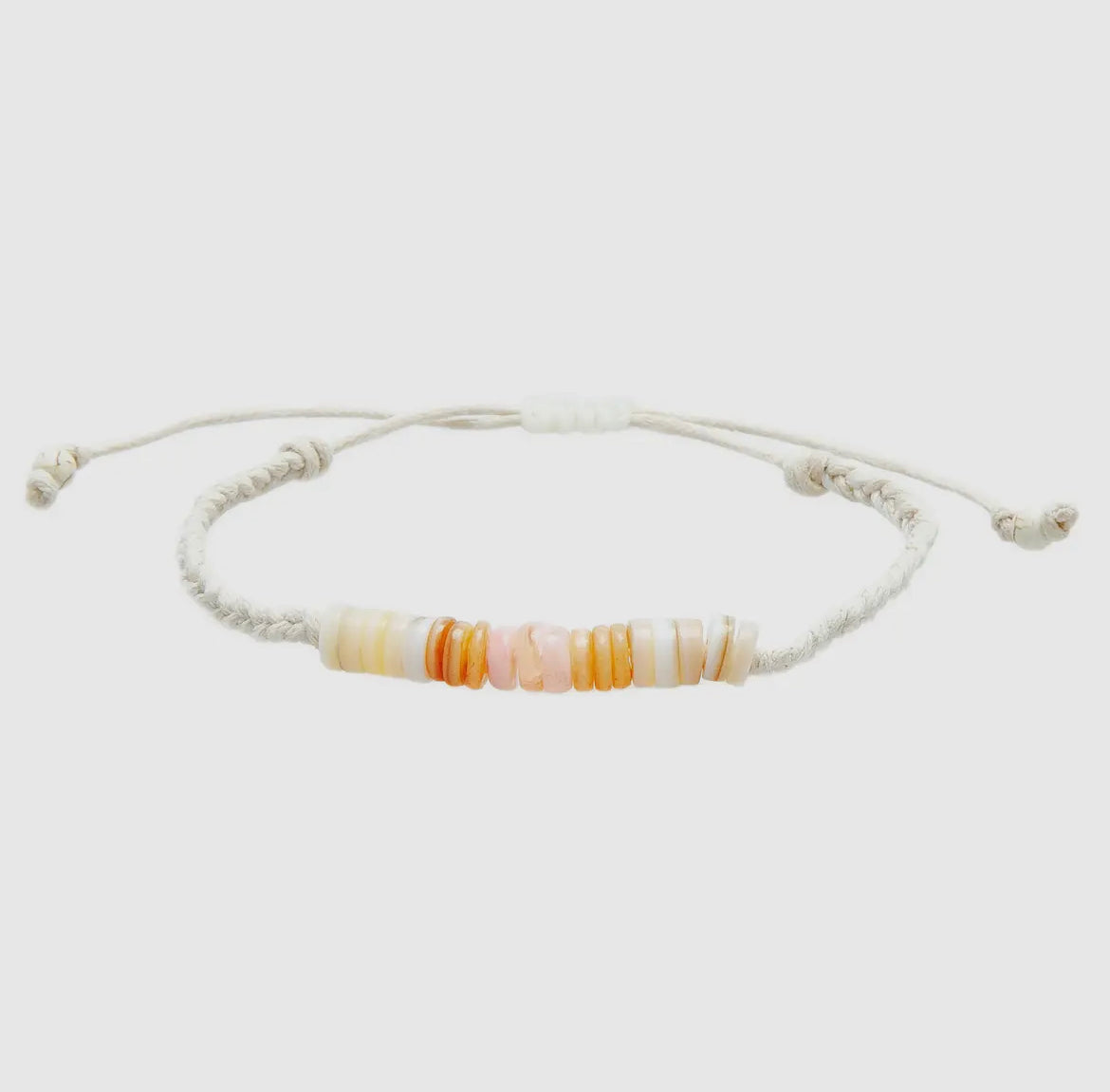 Armbånd - Puka flettet (ass.)