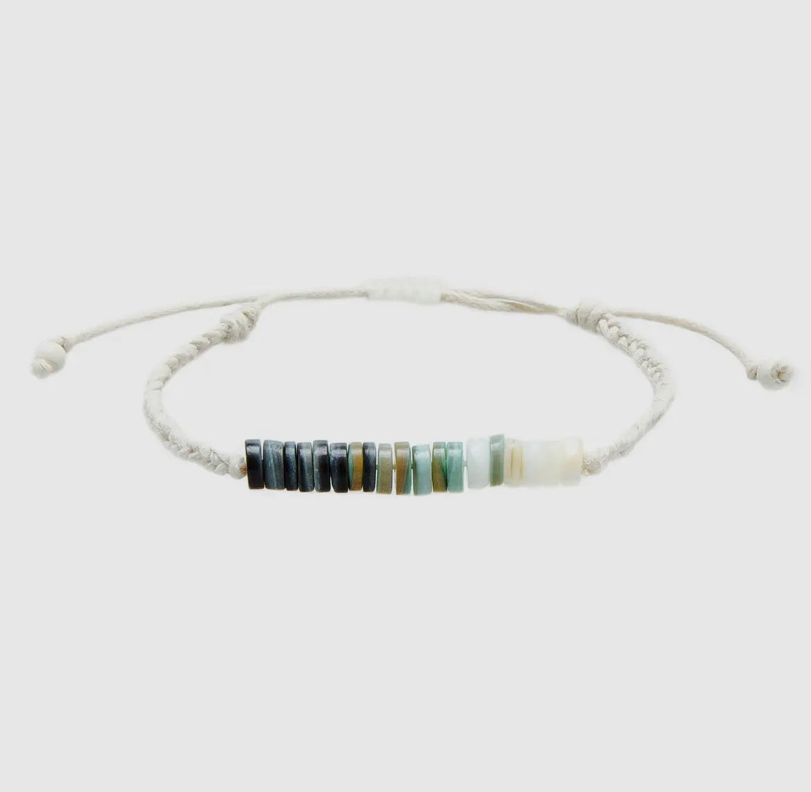 Armbånd - Puka flettet (ass.)