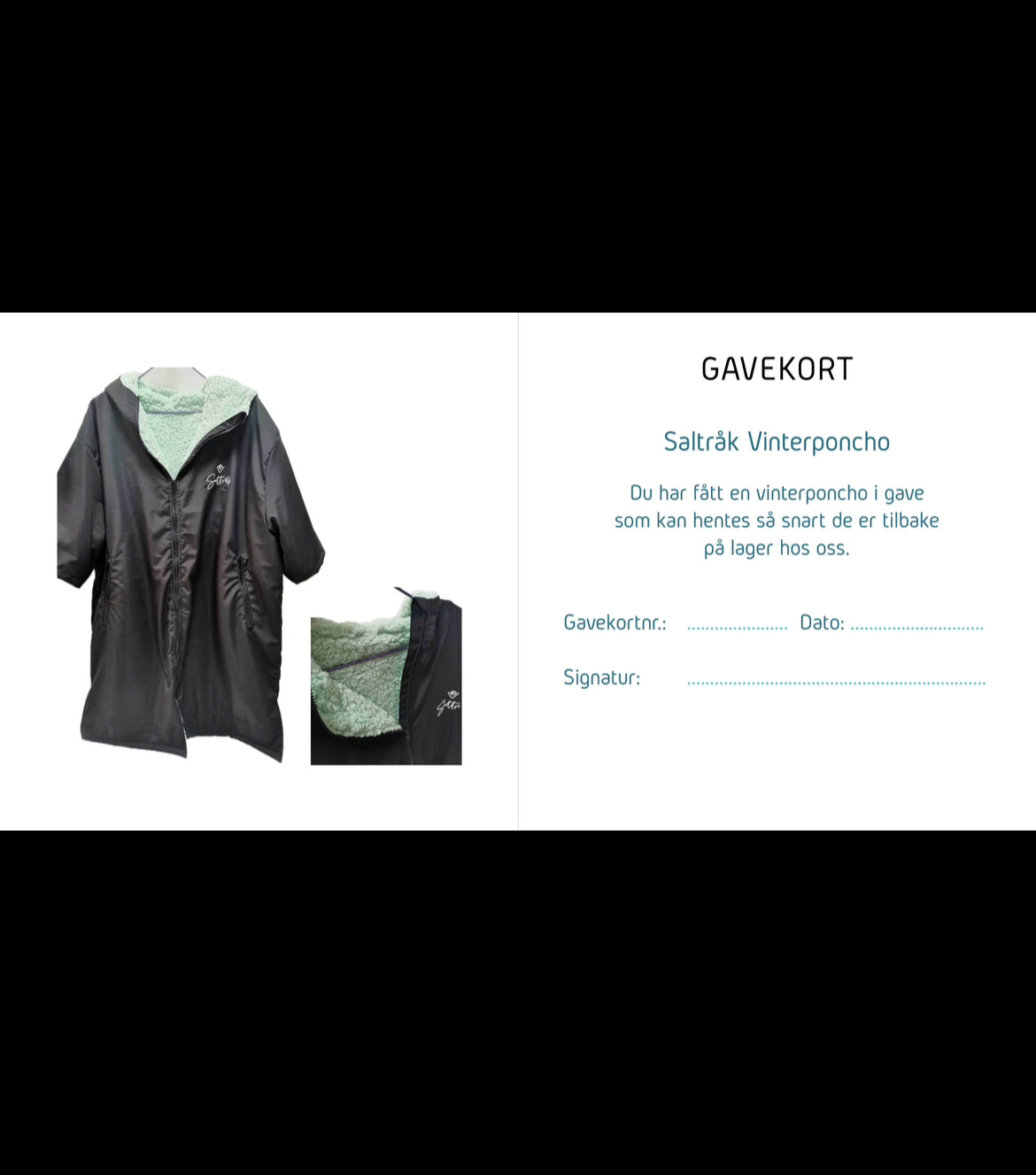 Vinterponcho