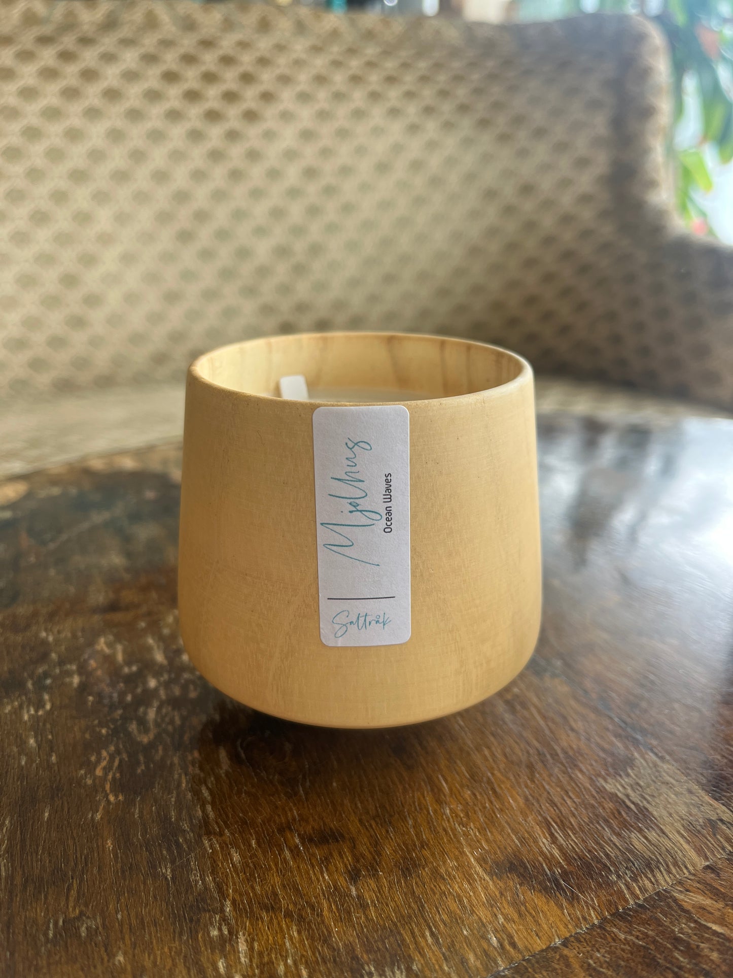 Saltråk duftelys fra River Birch Candles