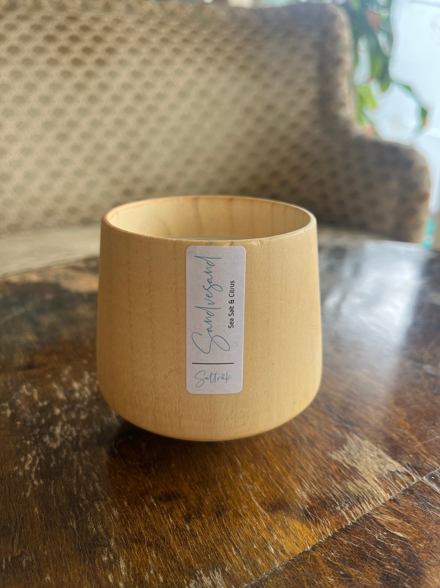 Saltråk duftelys fra River Birch Candles