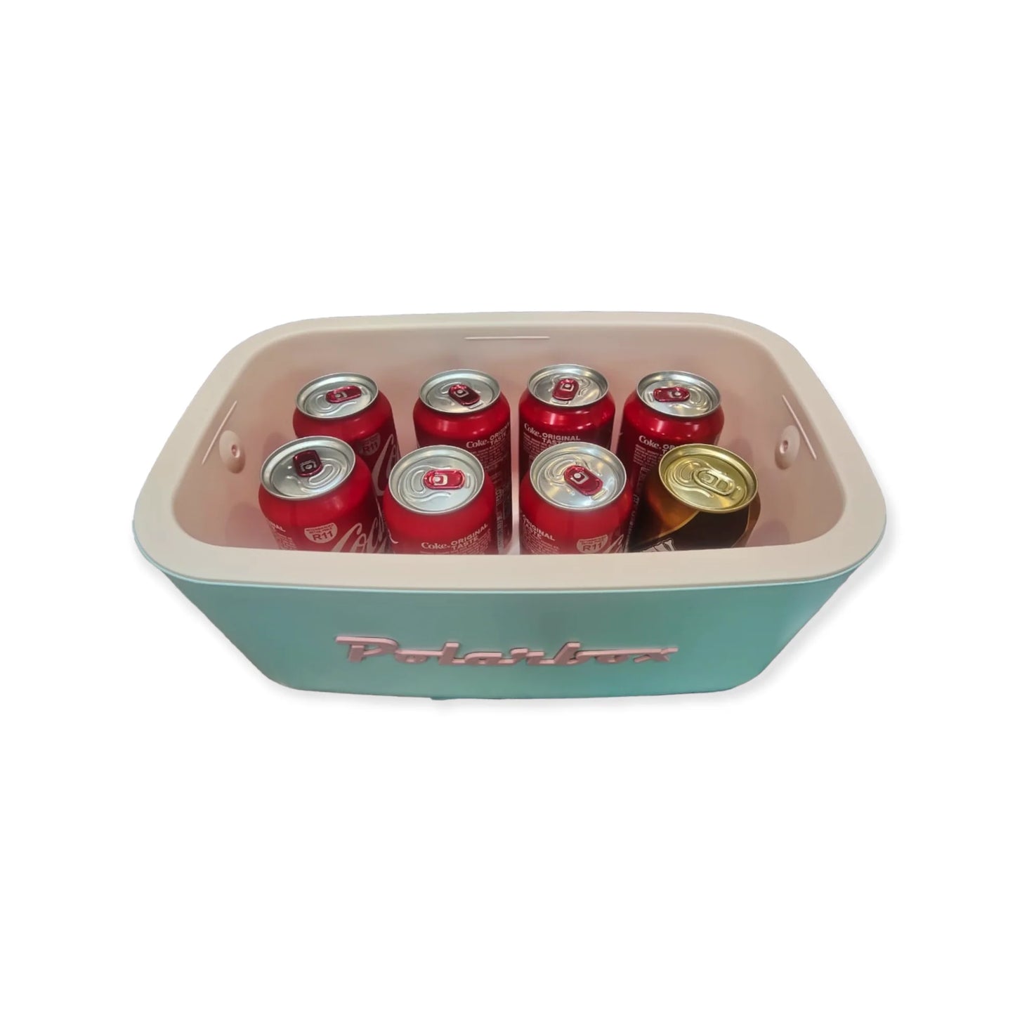 Polarbox - Retro Cooler / kjølebag 12 Liter, Mintgrønn
