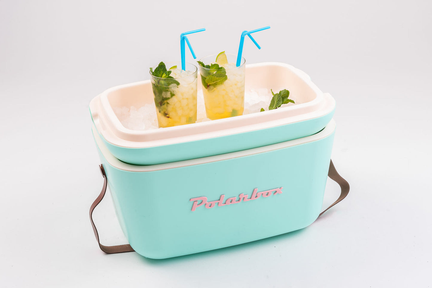 Polarbox - Retro Cooler / kjølebag 20 Liter, mintgrønn