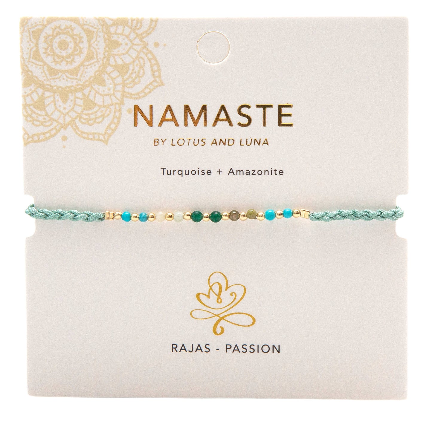 Rajas Namaste Bracelet from Lotus and Luna