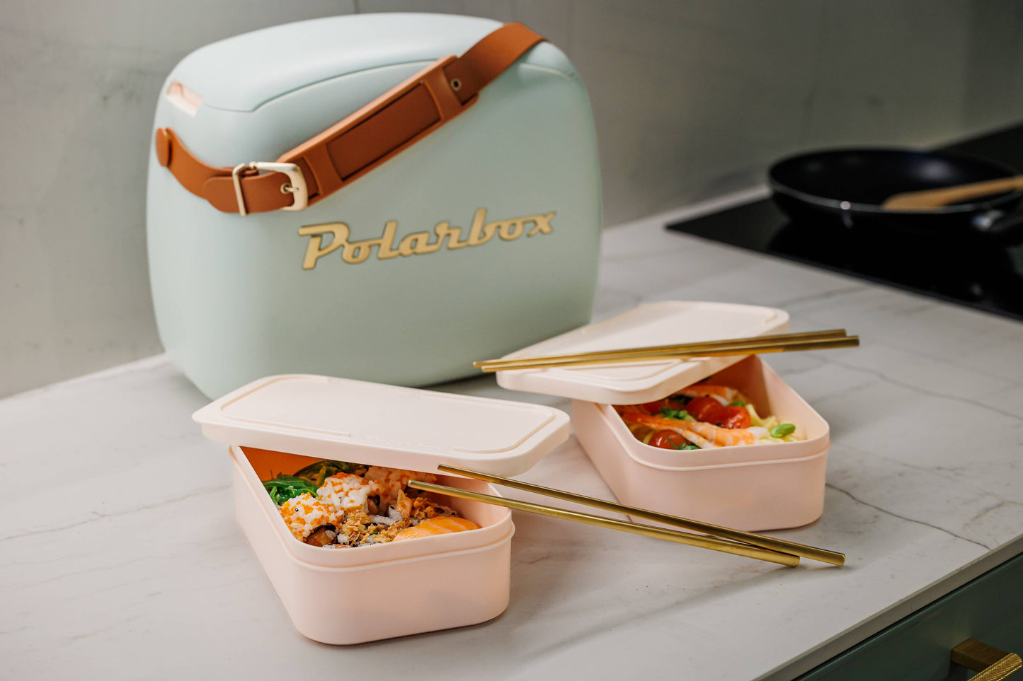 Polarbox - Retro Cooler / kjølebag 6 Liter, Gul
