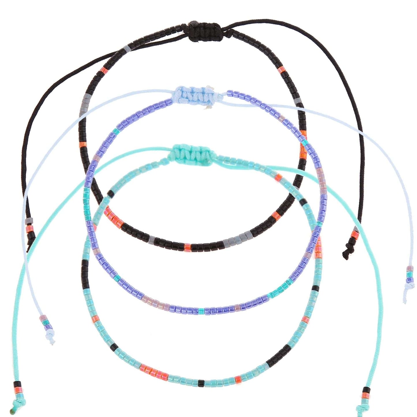 Made By Nami - Japan Beads "Classics - 2" Anklet Set