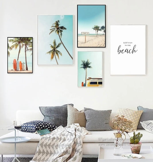 Plakat - Surf Vintage canvas