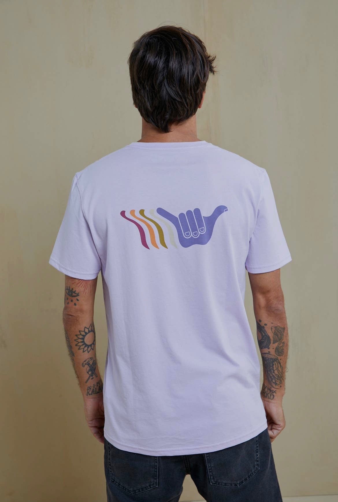 Hang Loose t-skjorte - Lilla