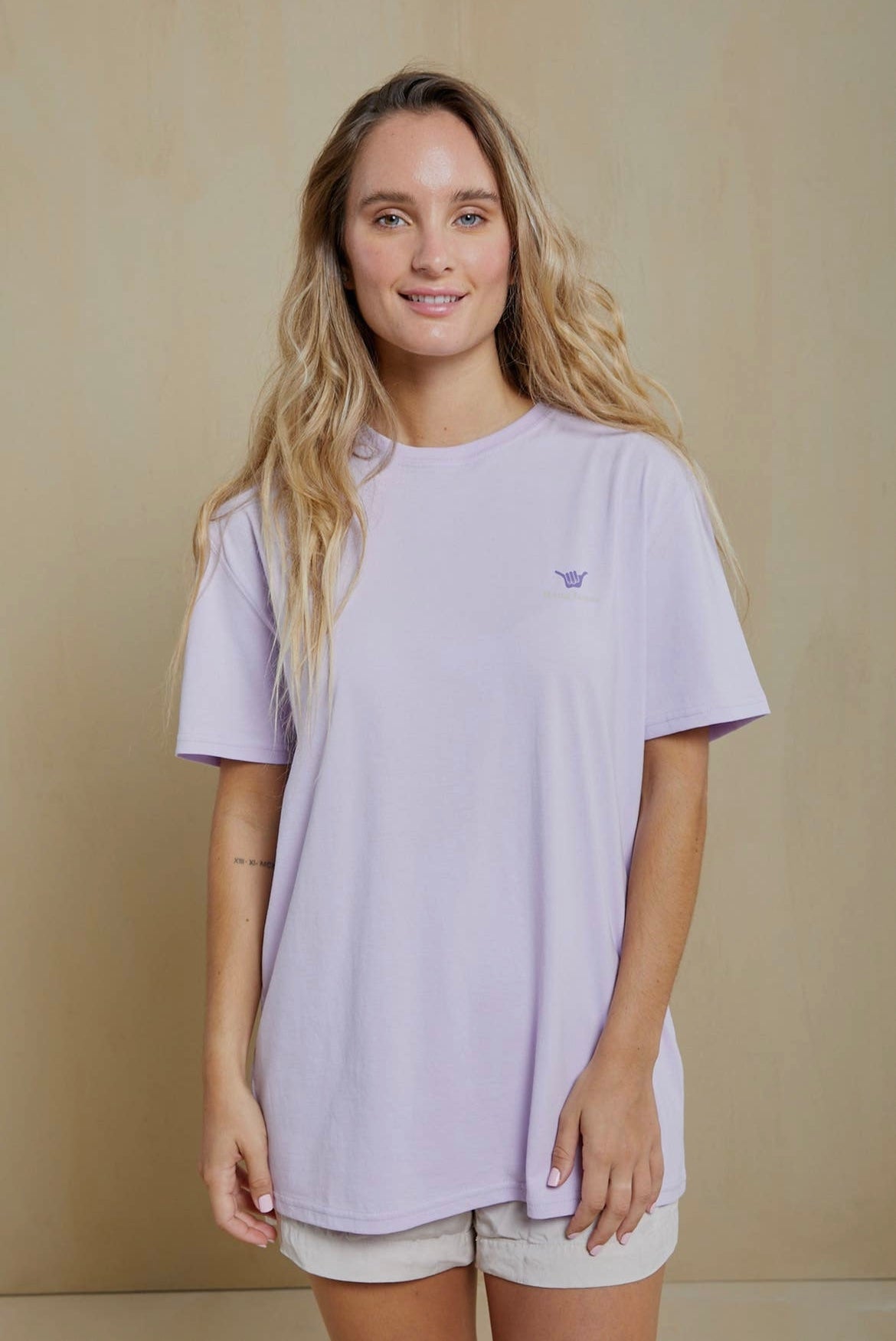 Hang Loose t-skjorte - Lilla