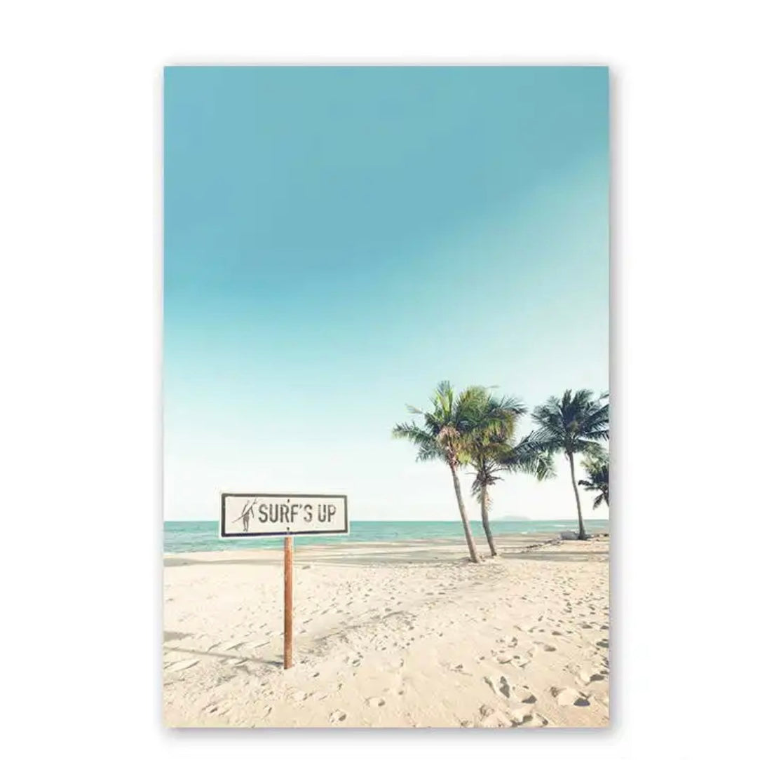 Plakat - Surf Vintage canvas