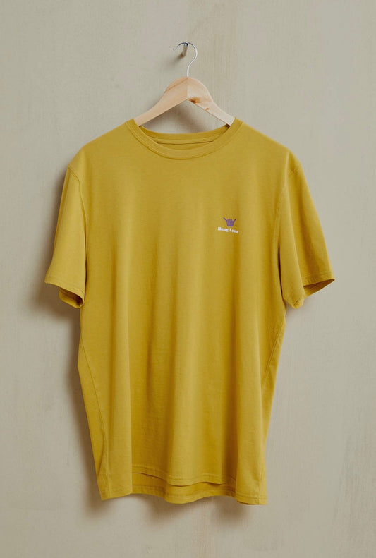 Hang Loose t-skjorte - Sennepsgul
