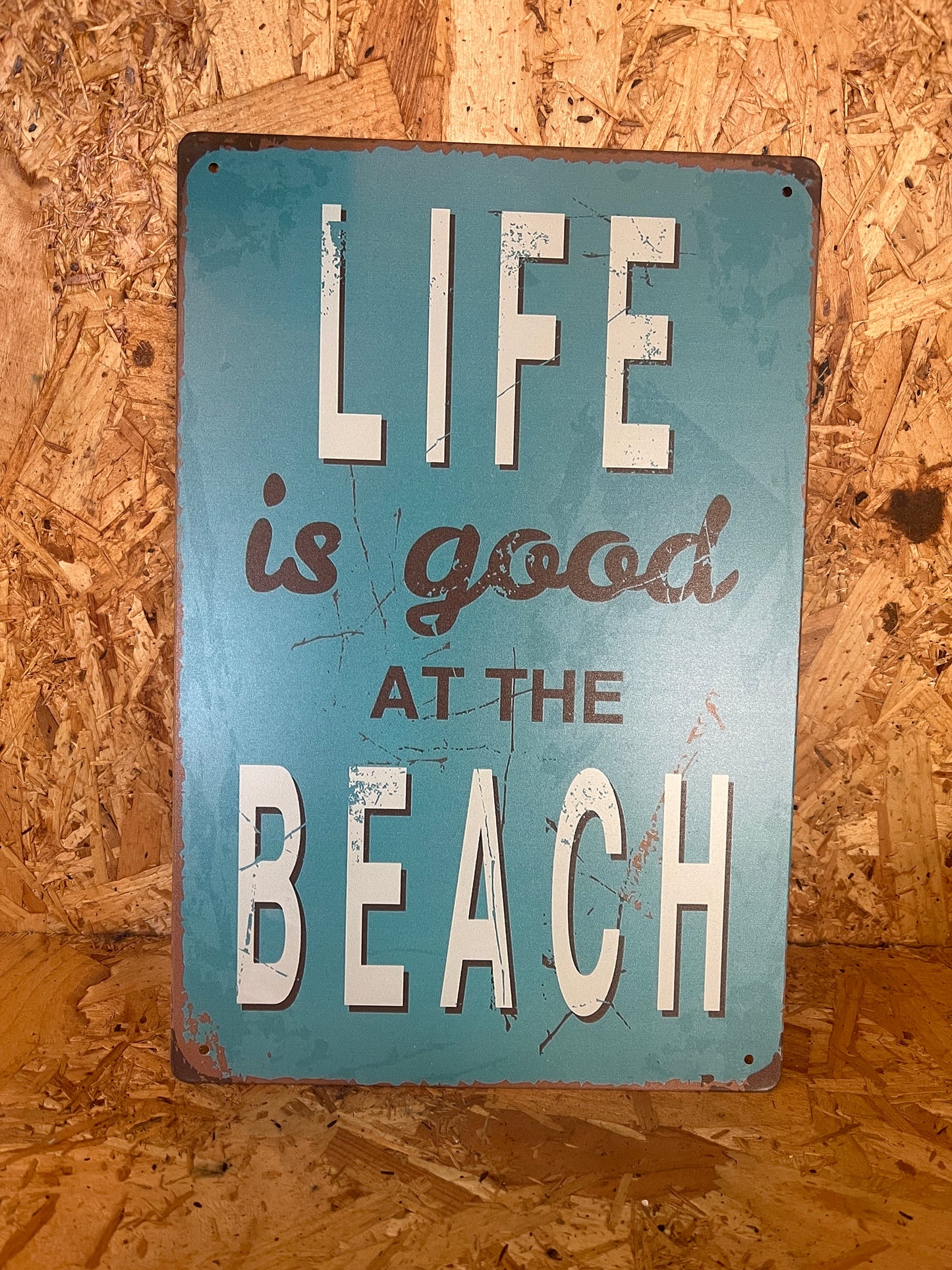 Sign - retro metal sign