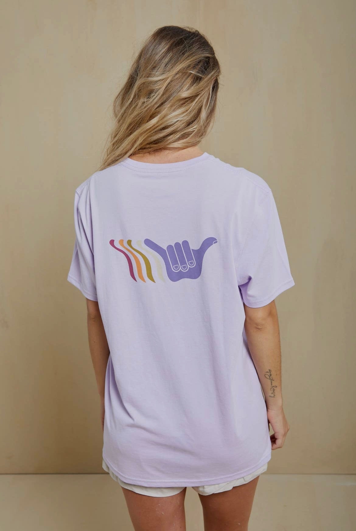 Hang Loose t-skjorte - Lilla