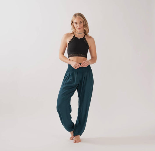 Harem bukse - Deep Teal
