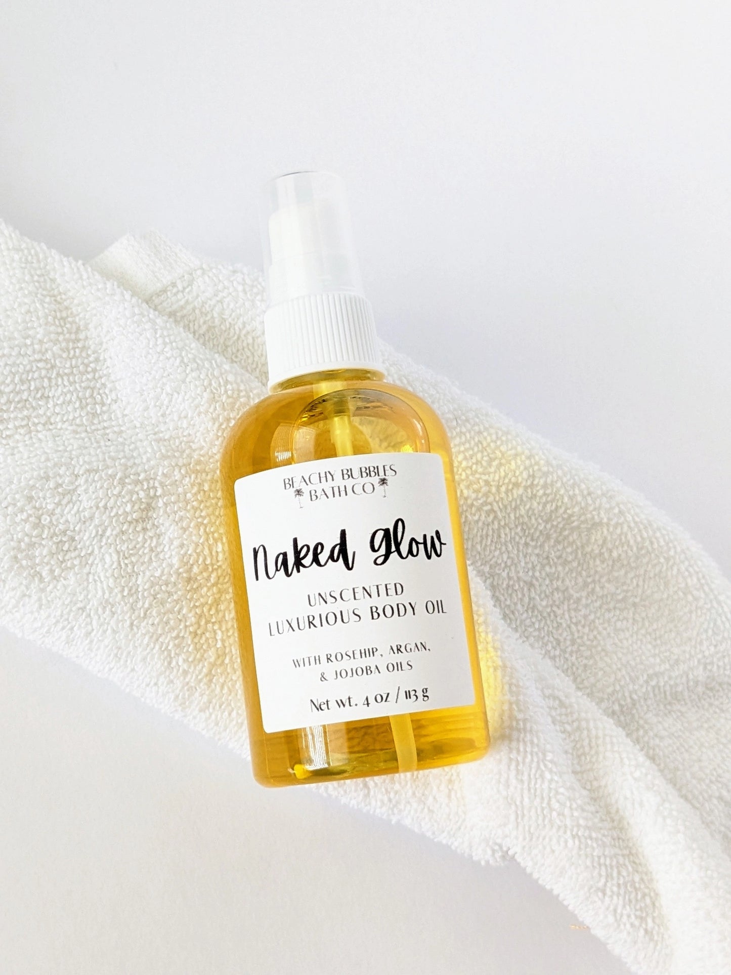 Body Oil - Naked Glow, Unscented