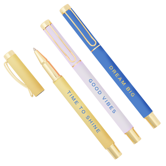 Good Vibes - 3 pk kulepenner