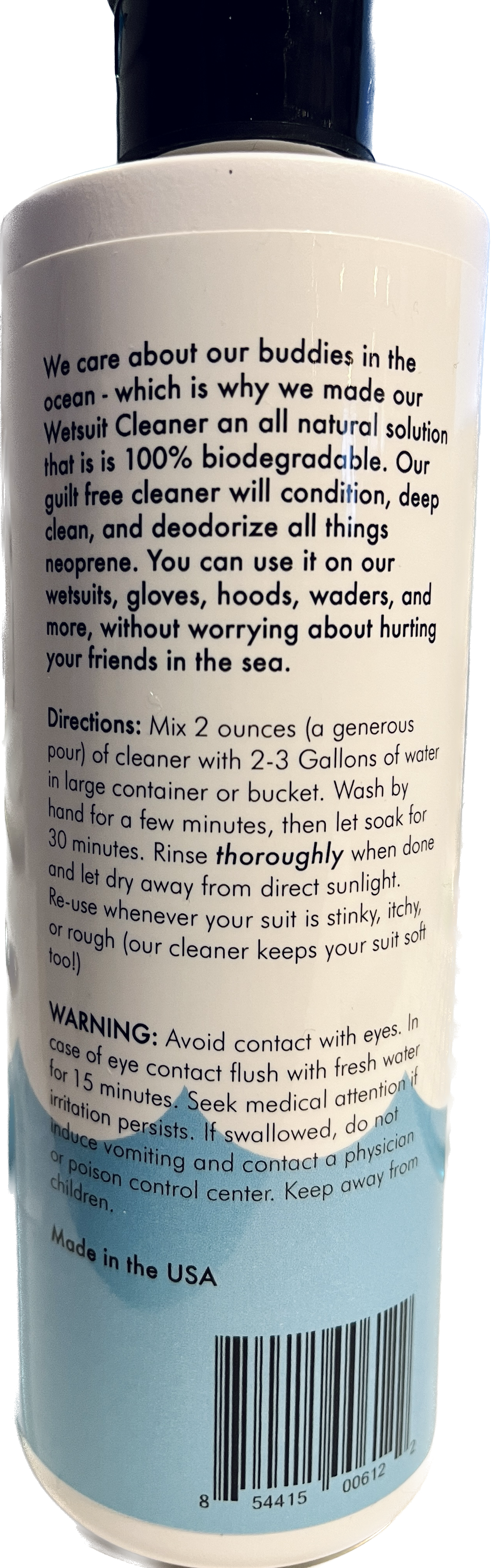 Wetsuit shampoo - 100% natural (2.4 dl)