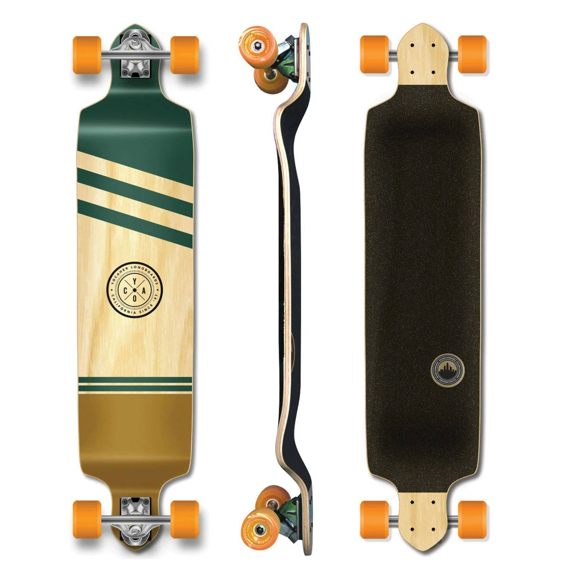 Skateboard Yocaher Drop Down Longboard - Wind