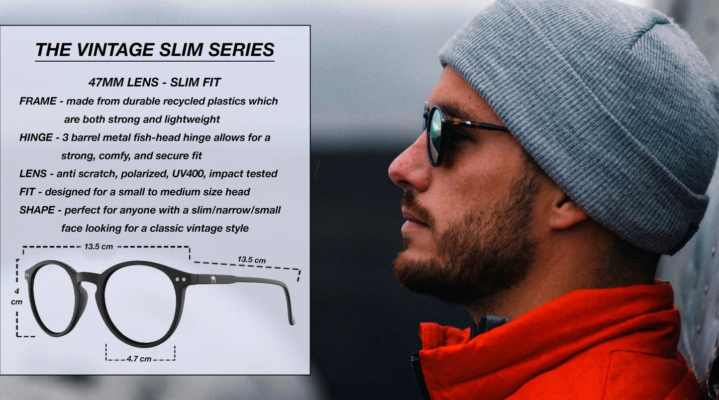 Solbriller - The Vintage Slim Series