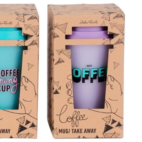Take-away kopp med lokk, 350 ml