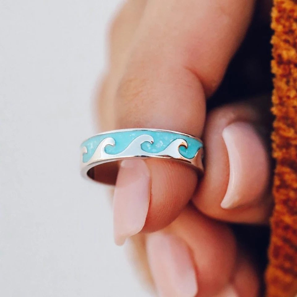 Twin Peaks ring - Set of 4