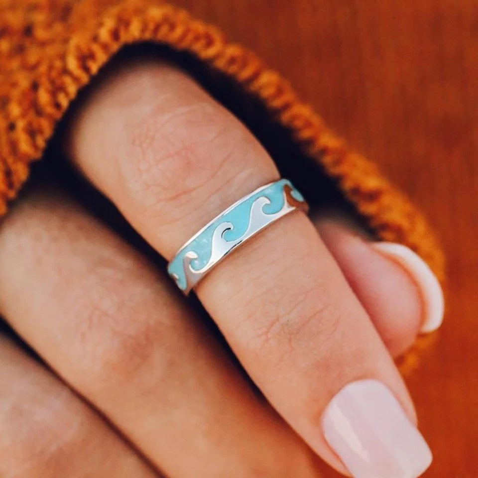 Twin Peaks ring - Set of 4
