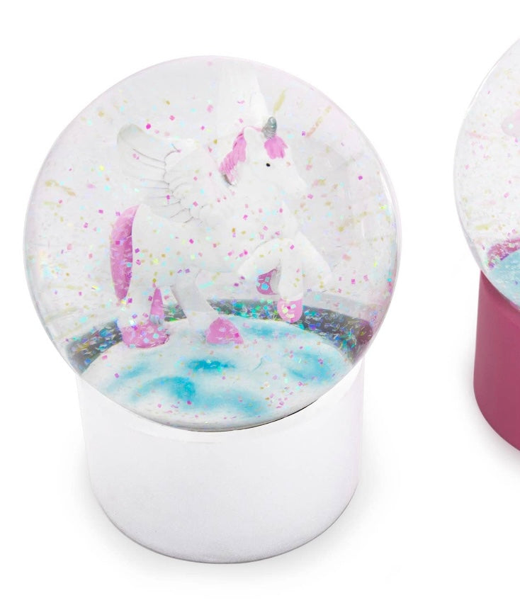 Snøkule med glitter