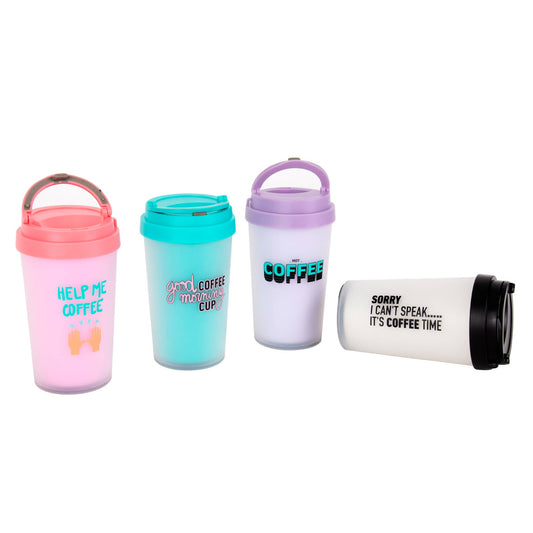 Take-away kopp med lokk, 350 ml