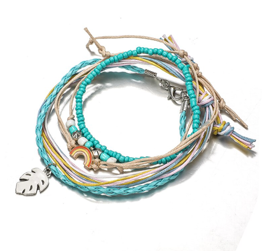 Armbånd-sett - Summer Rainbow Fun