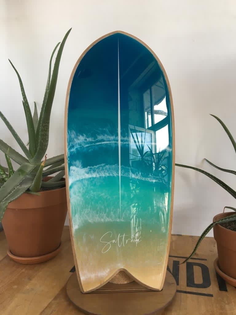 Balansebrett - Glossy Epoxy Ocean
