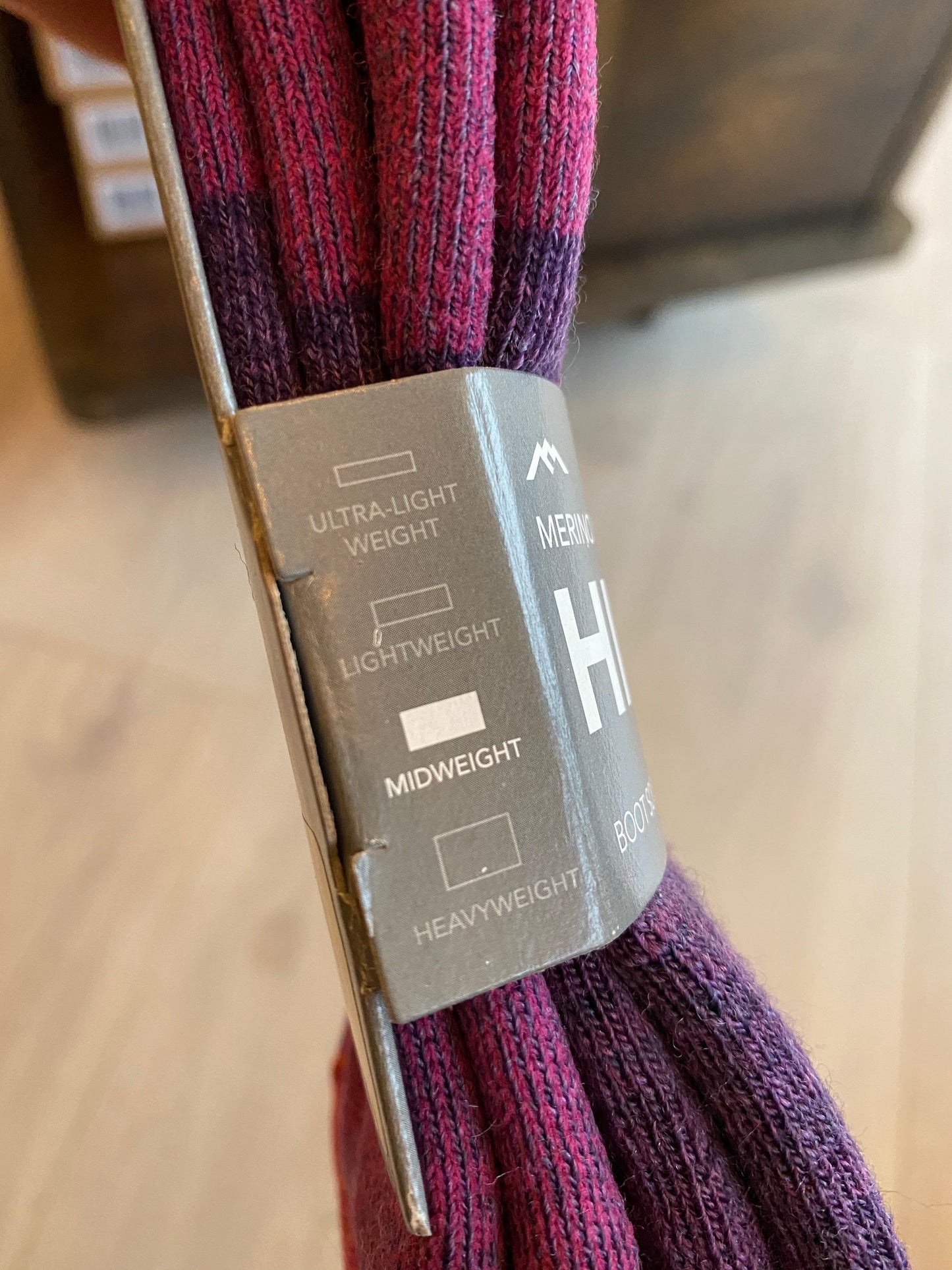Ullsokker - 1907 Plum Heather
