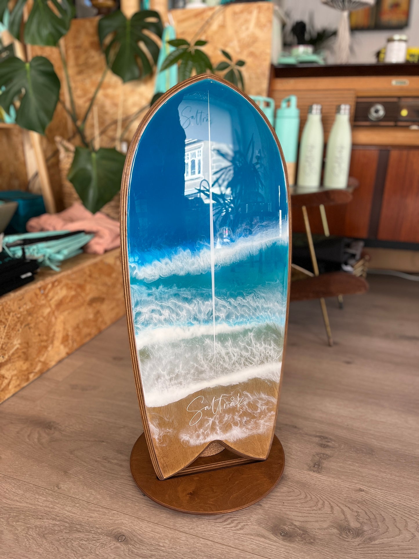 Balansebrett - Glossy Epoxy Ocean