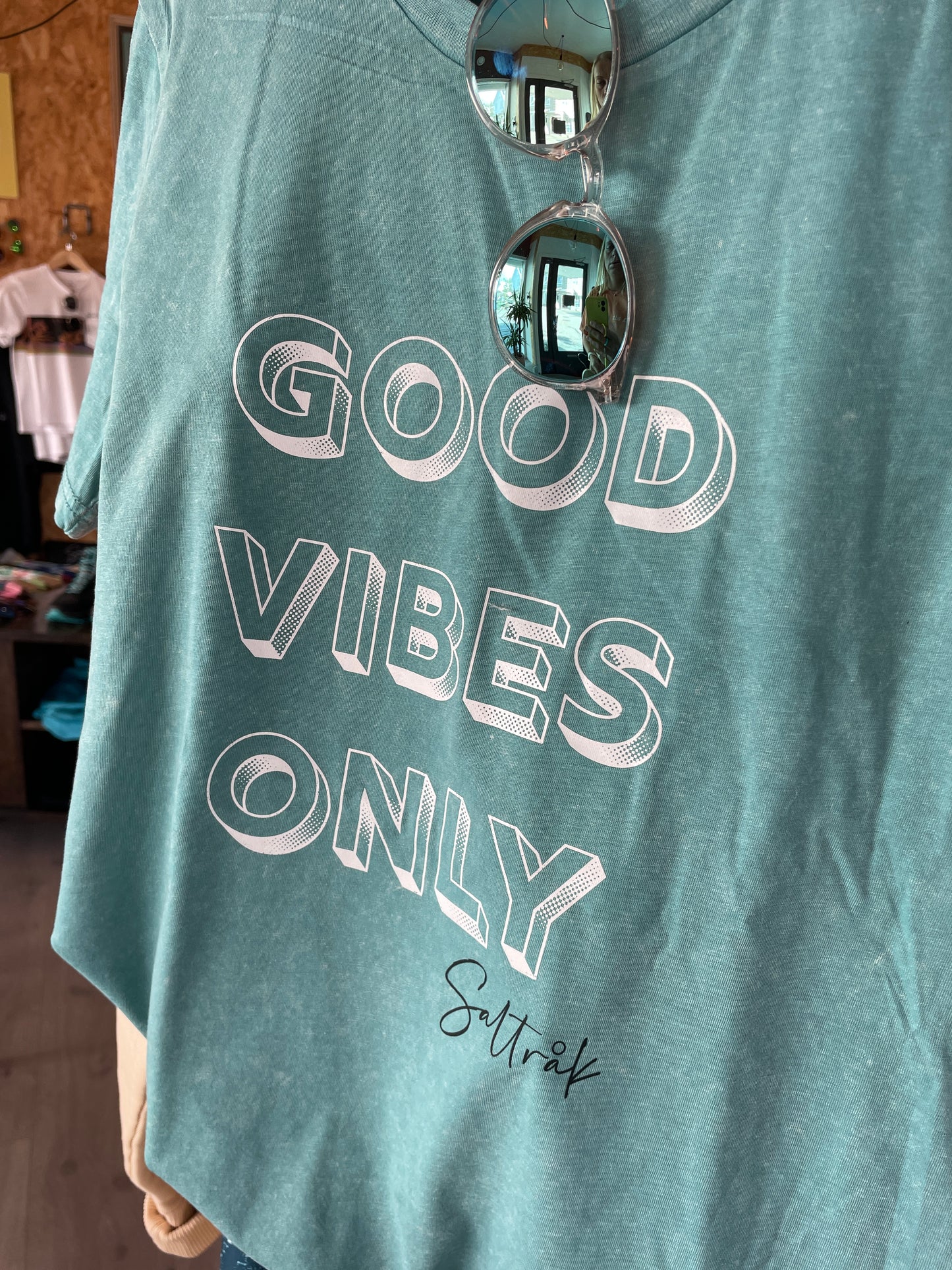 Good Vibes T-skjorte - Teal
