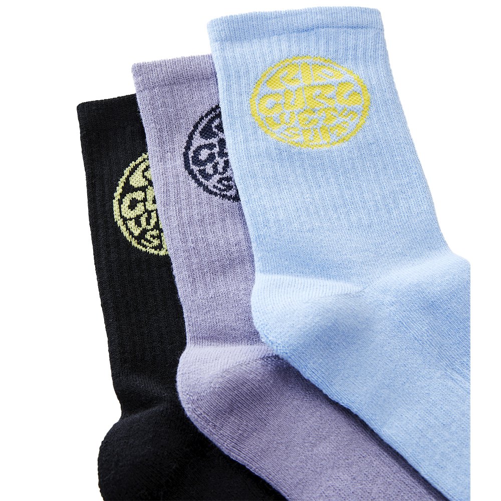 Rip Curl Wetty Crew 3pk Socks