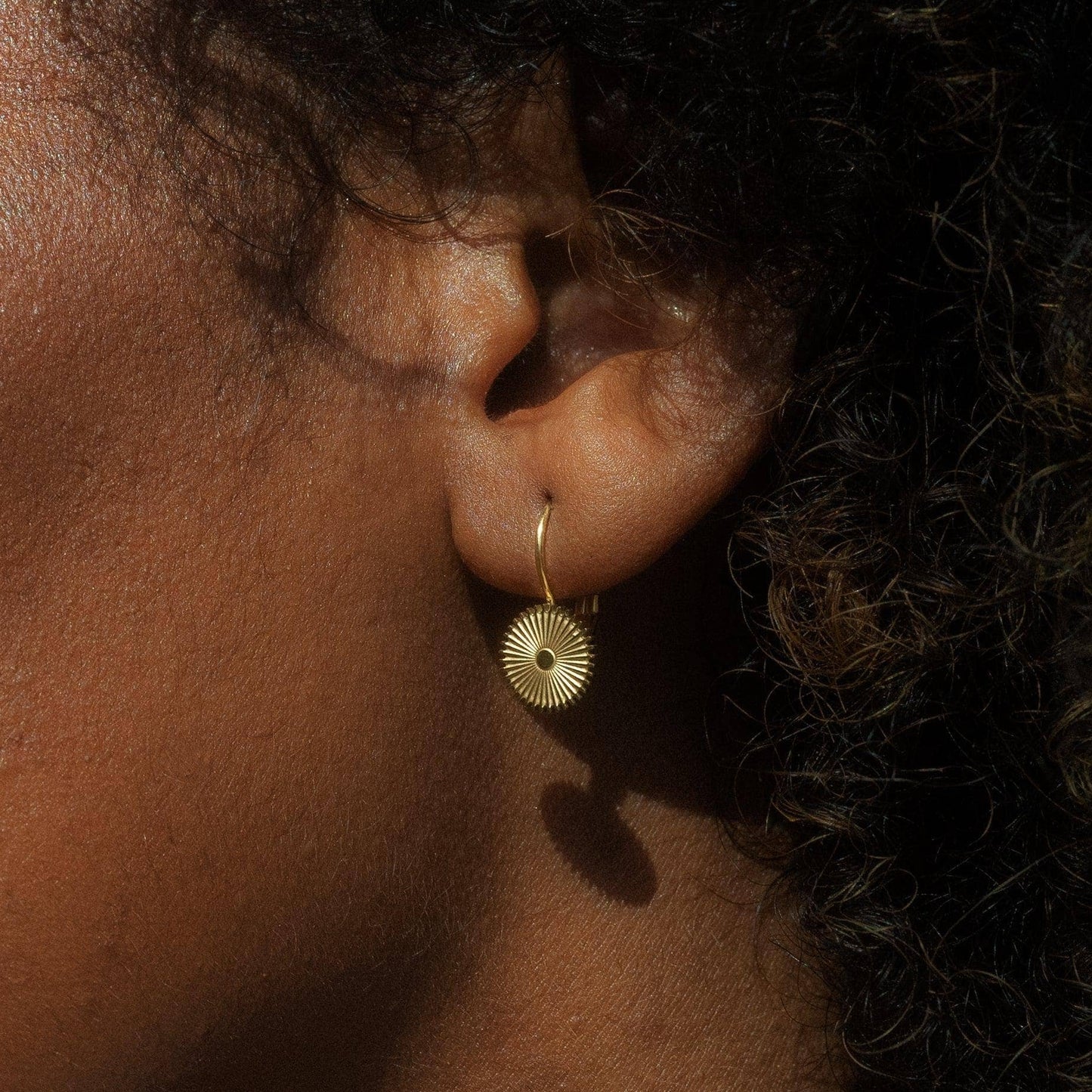 Made By Nami - Earrings SUN - Gold