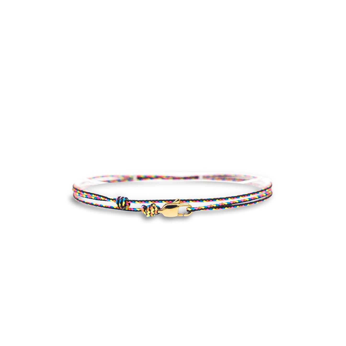 Made By Nami - Carabiner Wrap Bracelet - Dark Retro Gold