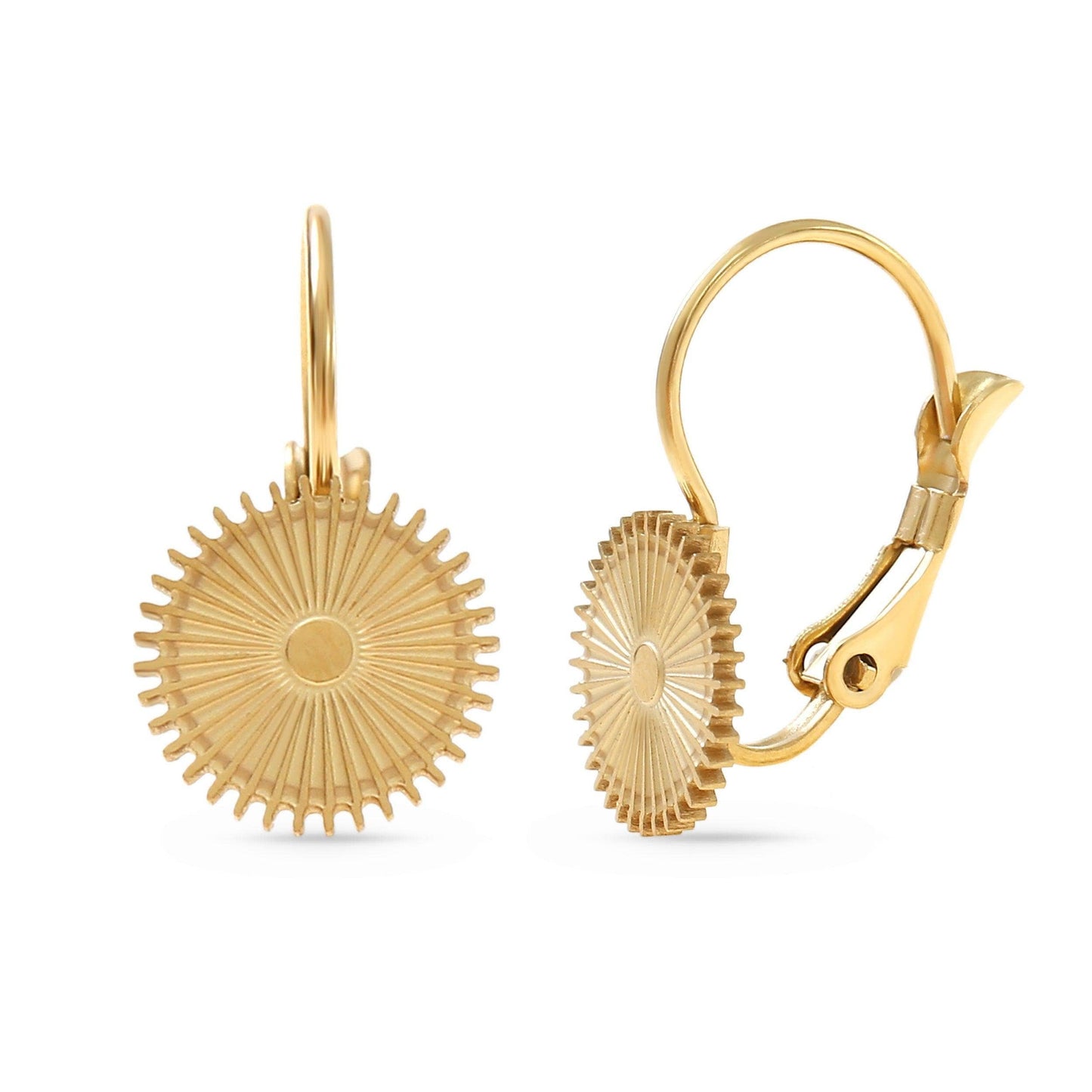 Made By Nami - Earrings SUN - Gold