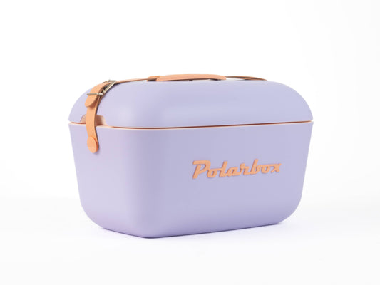 Polarbox - Retro Cooler / kjølebag 20 Liter, Lilla