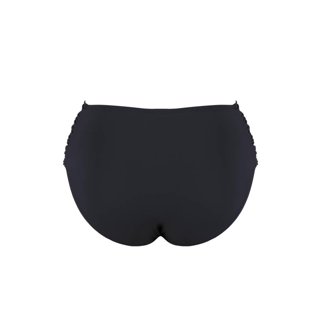MrMiss - Runched side Bikinitruse - Black