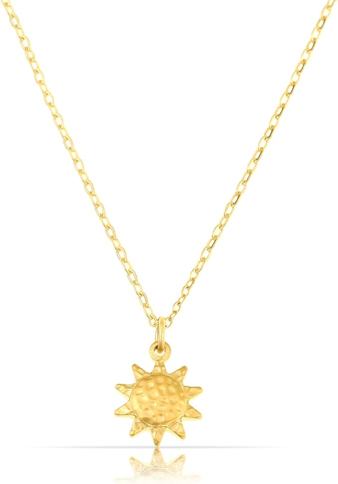 Made By Nami - Golden Sun Necklace for Women
