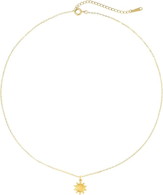 Made By Nami - Golden Sun Necklace for Women