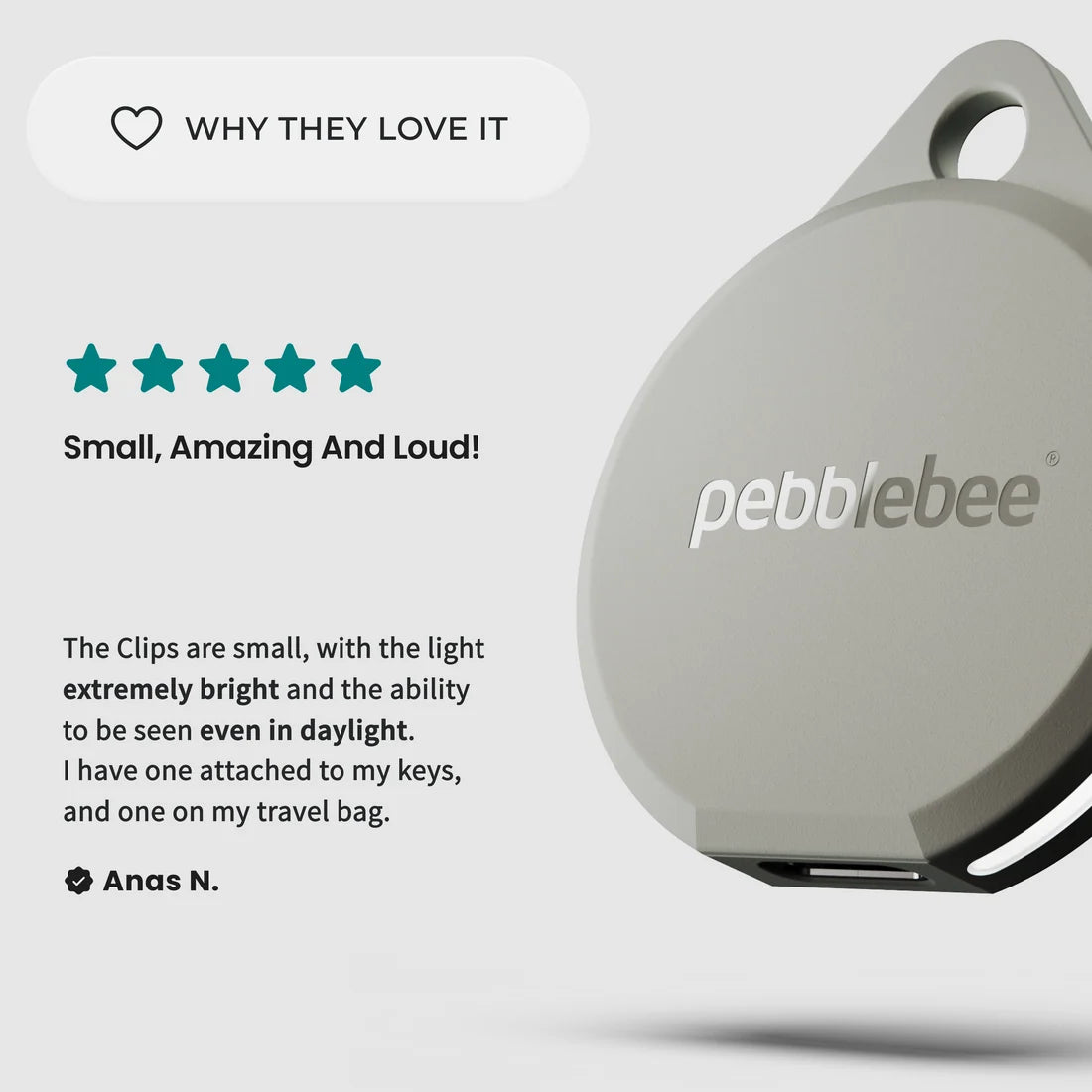 Pebblebee Clip