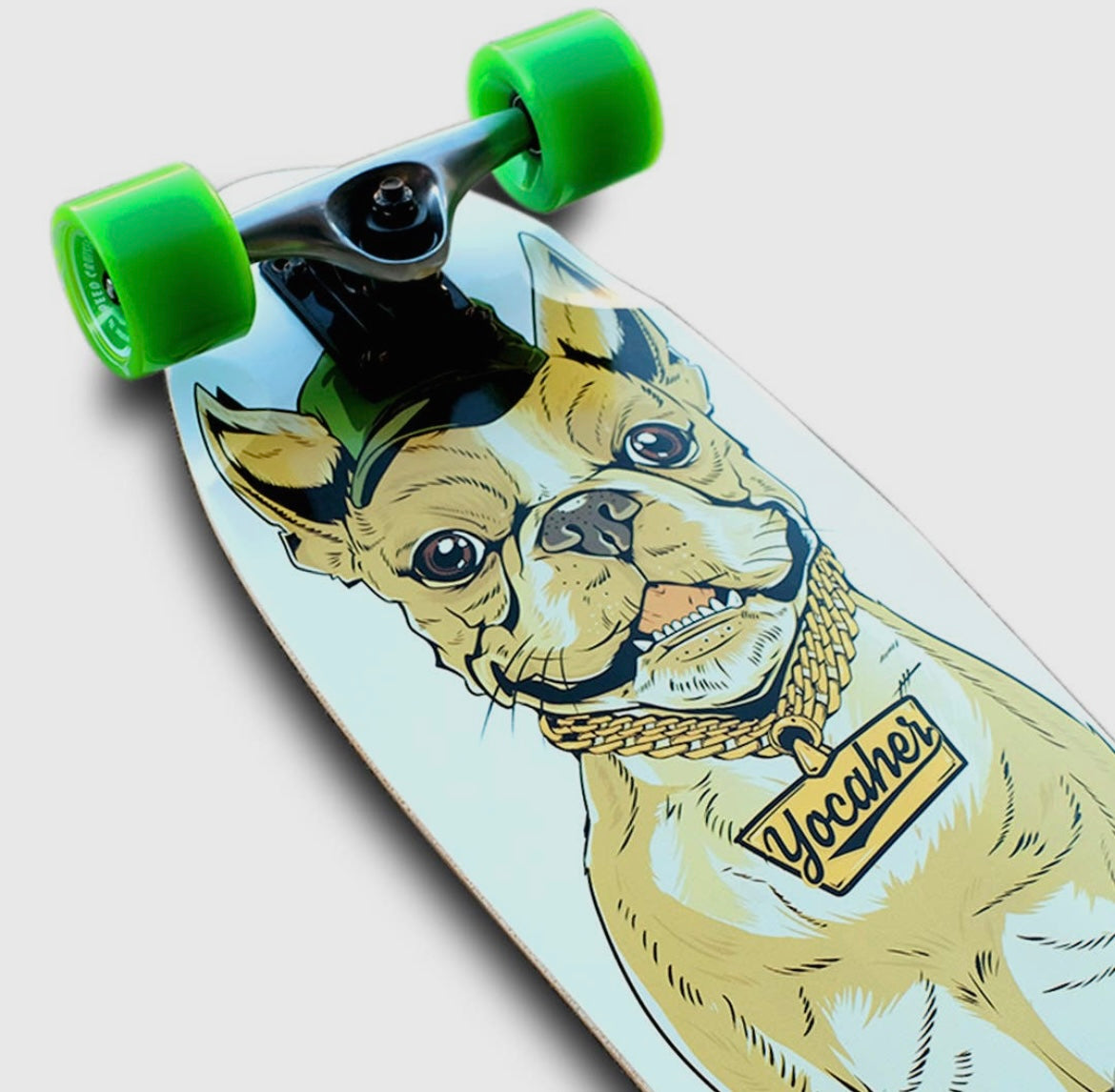 Skateboard Yocaher Mini-Cruiser Cool Pup