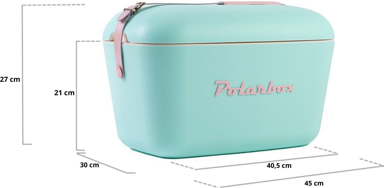 Polarbox - Retro Cooler / kjølebag 20 Liter